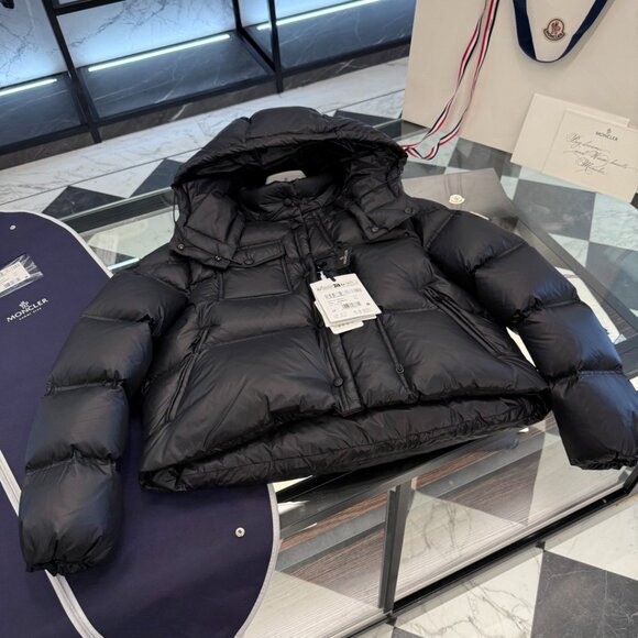 Moncler Erea Women's Down Jacket/Jacket, Short, Size L - Picture 5 of 7